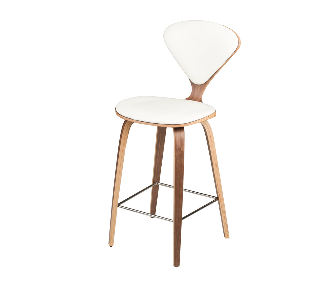 Satine Counter Stool - White