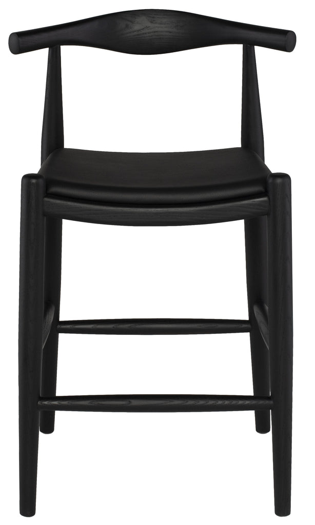 Maja Counter Stool - Black Naugahyde