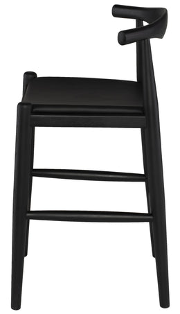 Maja Counter Stool - Black Naugahyde