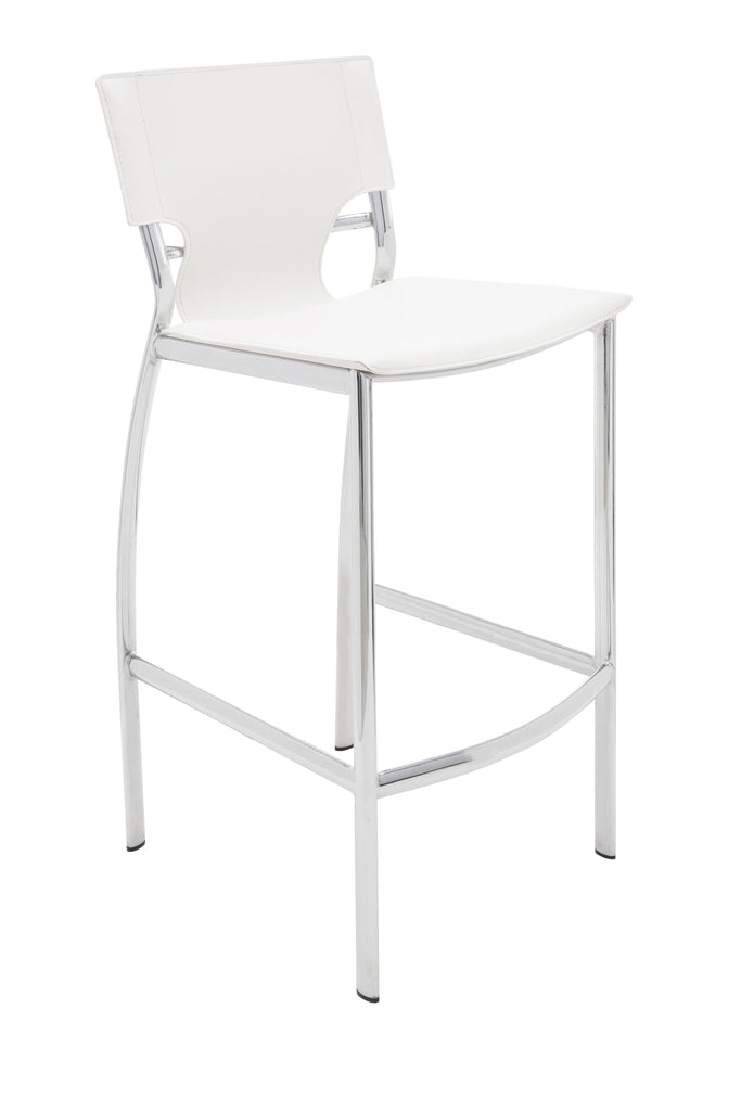 Lisbon Bar Stool - White