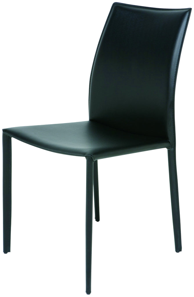 Sienna Dining Chair - Glossy Black