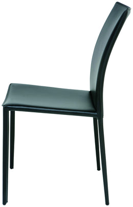 Sienna Dining Chair - Glossy Black