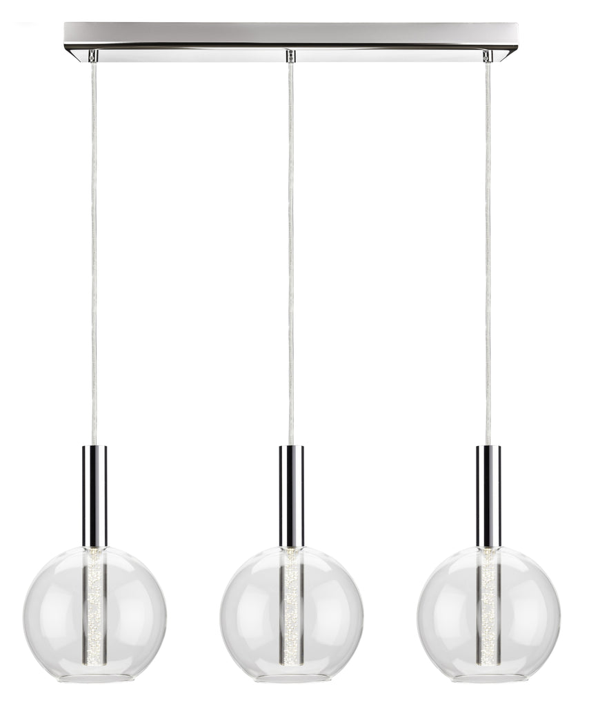 Irene Pendant Lighting - Clear, 32.3in