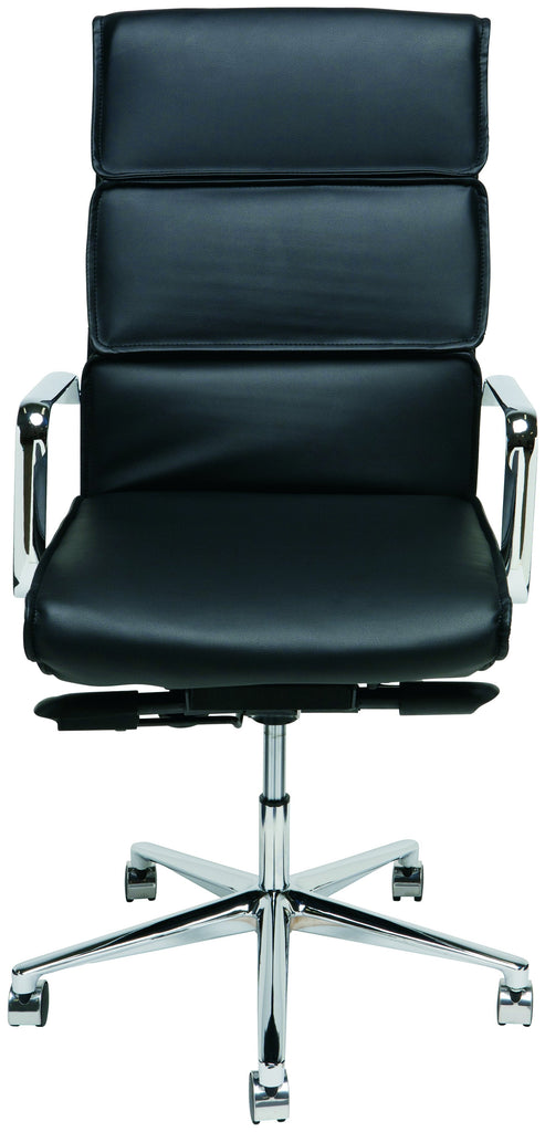 Lucia Office Chair - Black, High Back