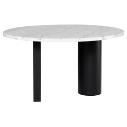 Stories Dining Table, White