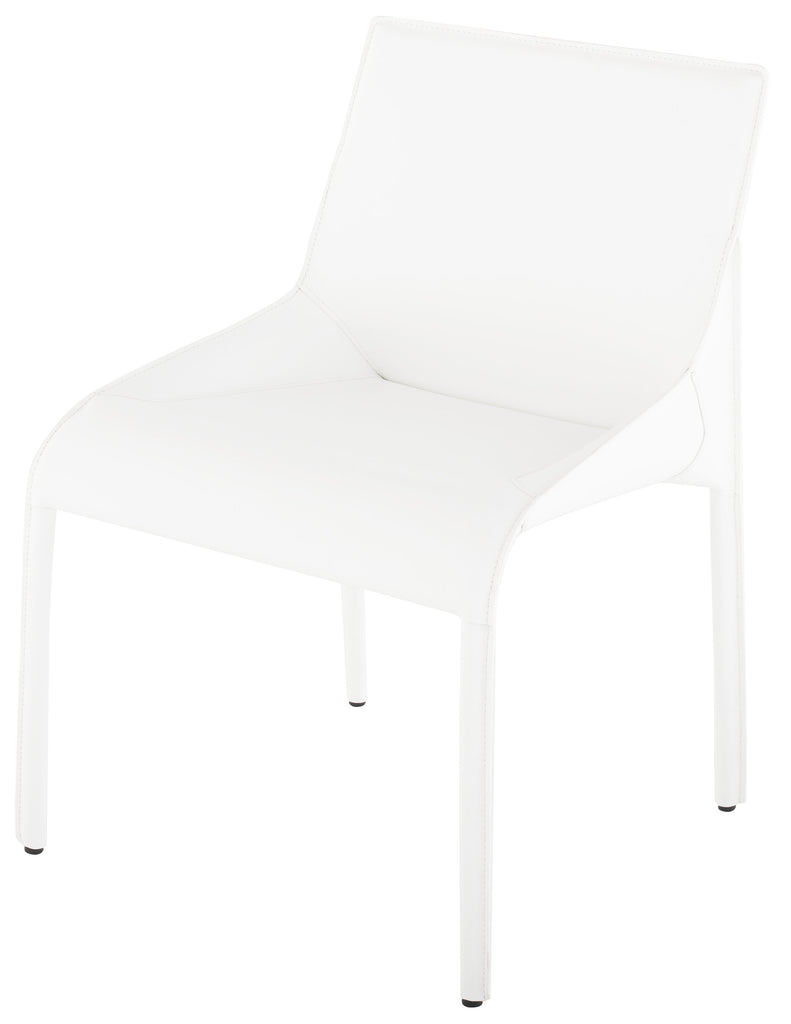 Delphine Dining Chair - White, 22.8in