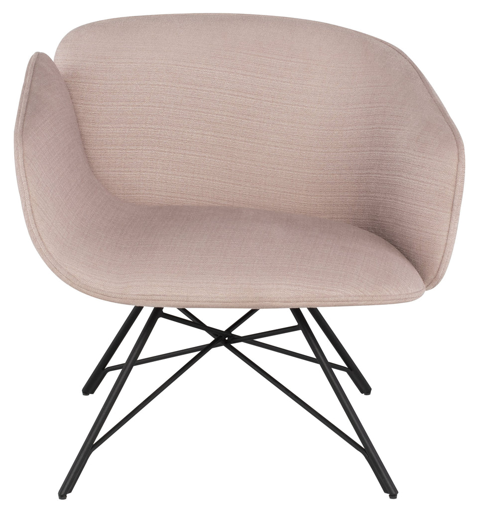 Doppio Occasional Chair - Mauve