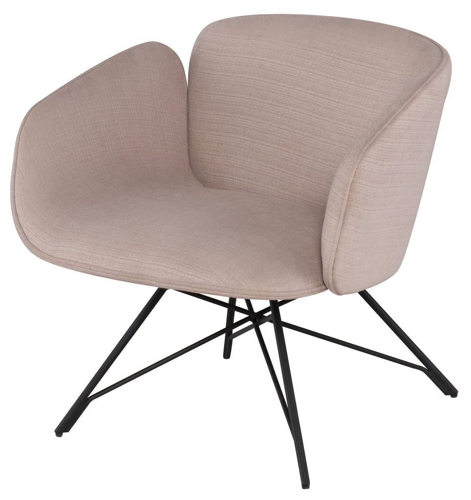 Doppio Occasional Chair - Mauve