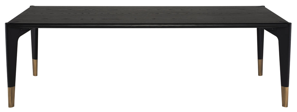 Quattro Dining Table - Onyx, 92in