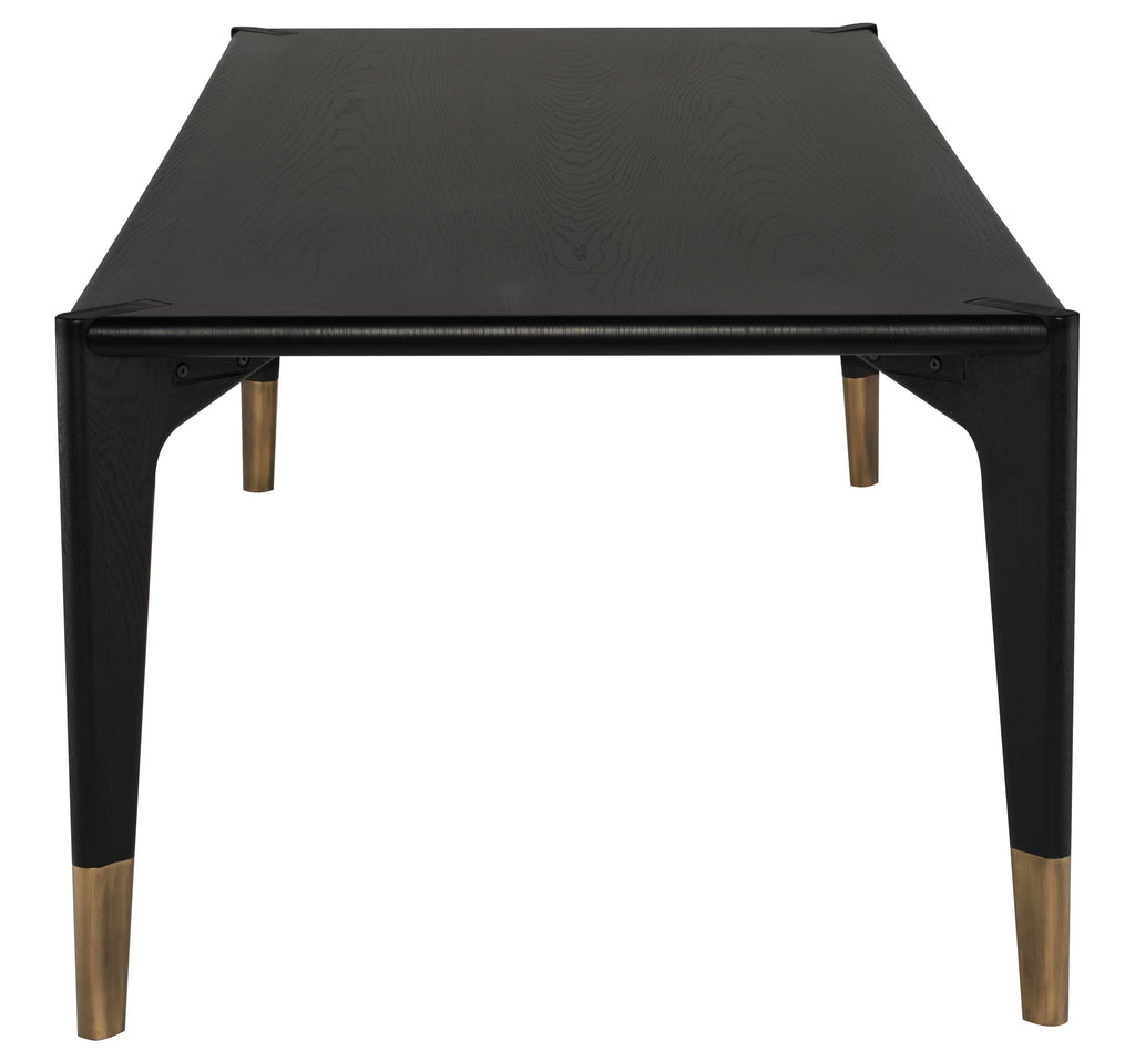 Quattro Dining Table - Onyx, 92in