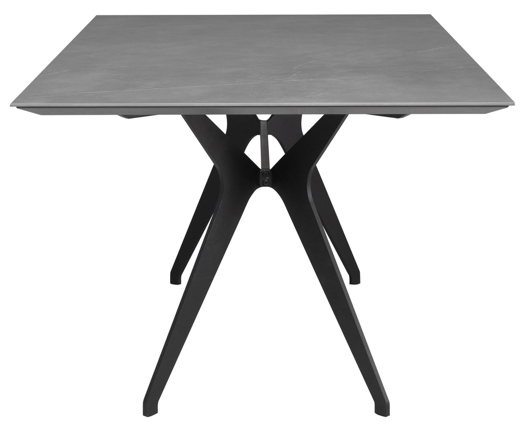 Daniele Dining Table - Grey, 78.8in