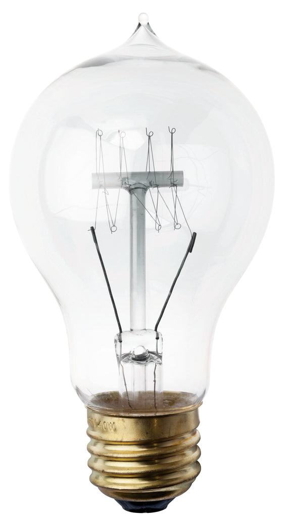 A19(With Tip On Top) Light Bulb Lighting - Clear