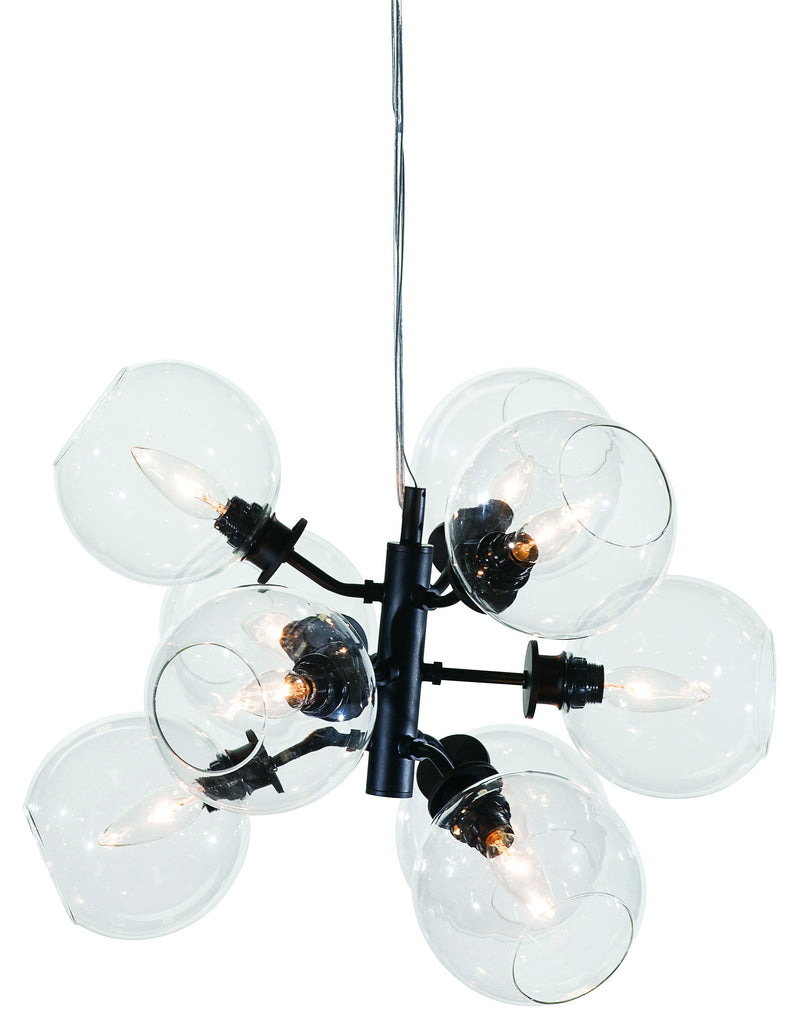 Atom 9 Pendant Lighting - Clear