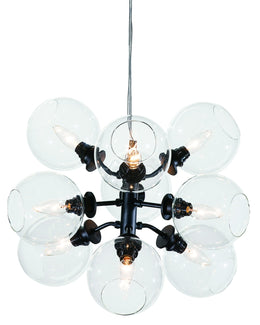 Atom 9 Pendant Lighting - Clear