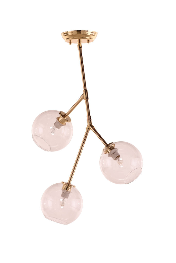 Atom 3 Pendant Lighting - Clear