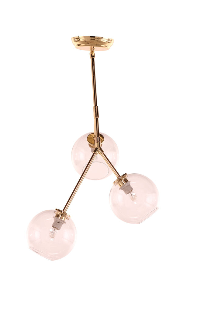 Atom 3 Pendant Lighting - Clear