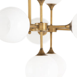 Niklas Pendant Lighting - White, 32in