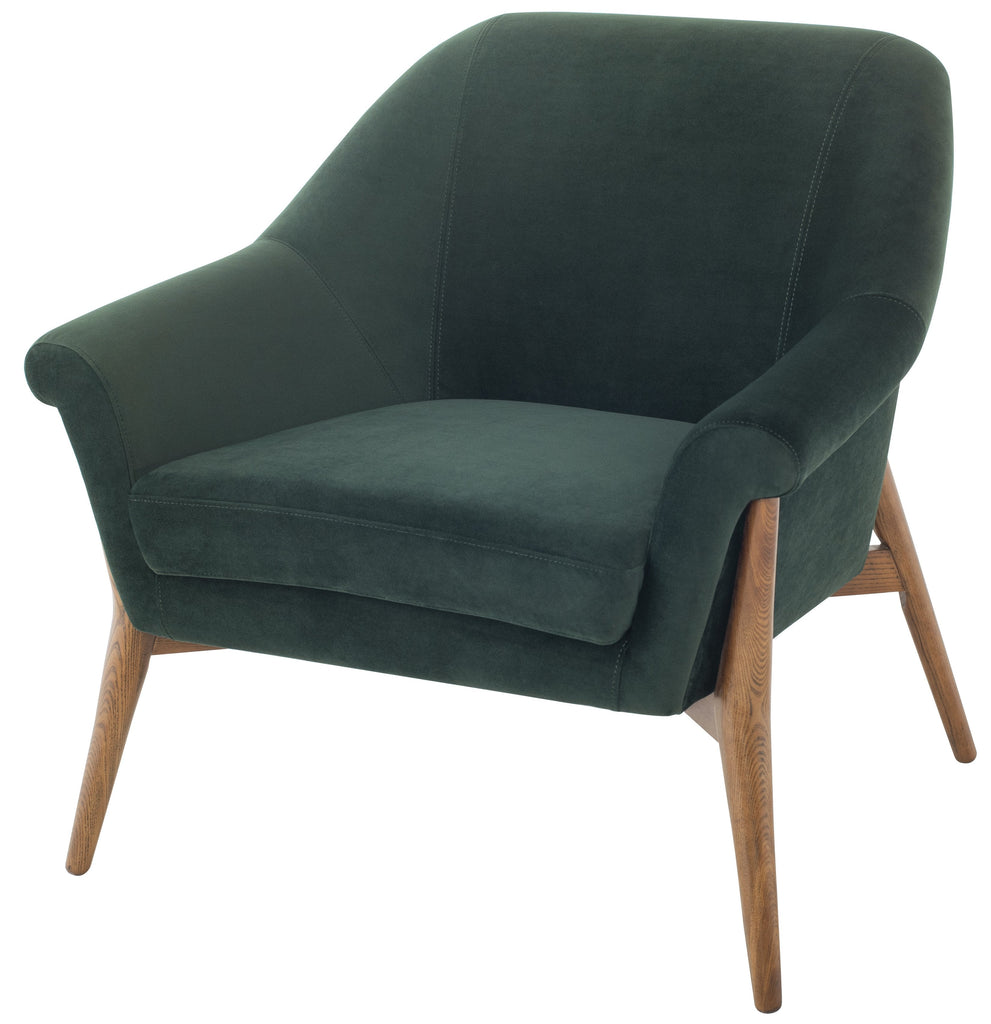 Charlize Occasional Chair - Emerald Green