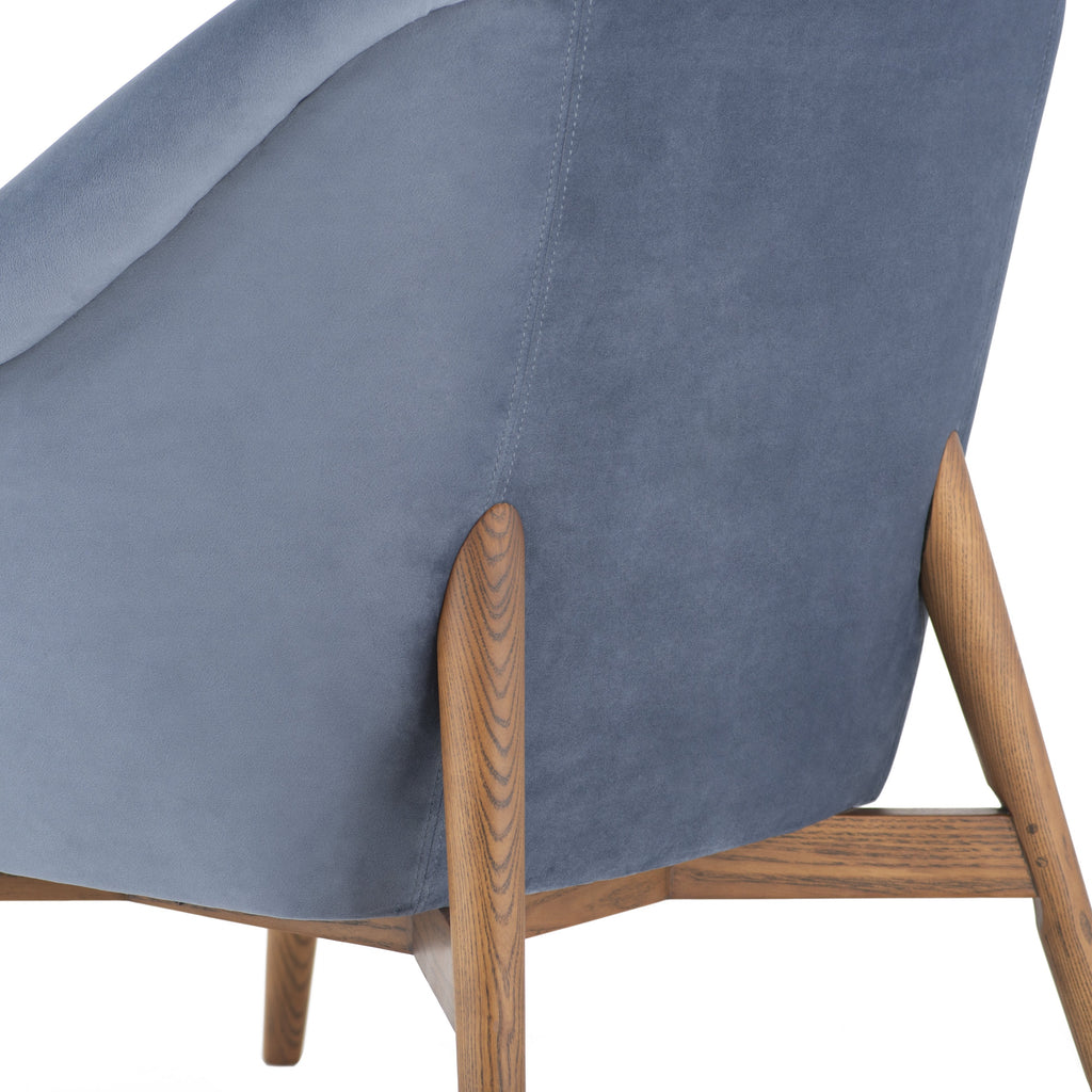 Charlize Occasional Chair - Dusty Blue