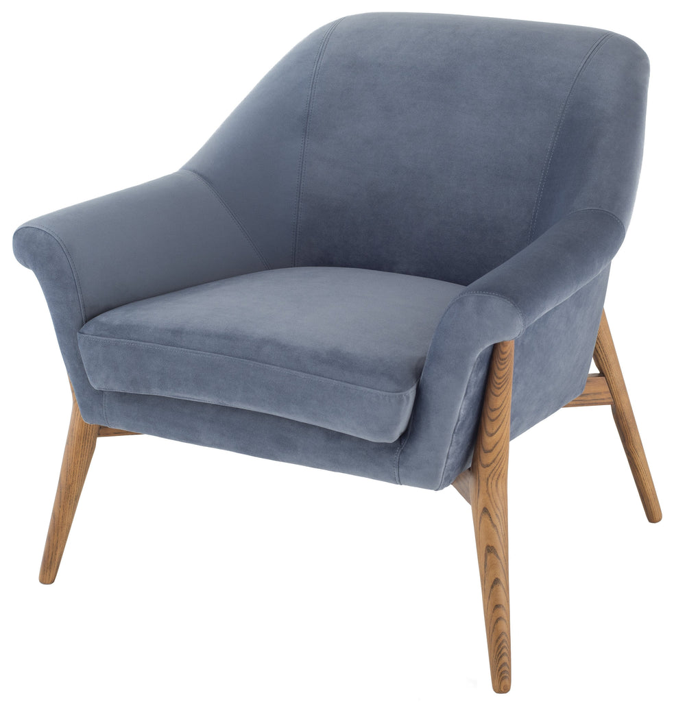 Charlize Occasional Chair - Dusty Blue