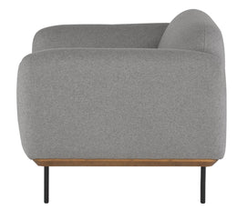 Benson Lounge Chair - Light Grey