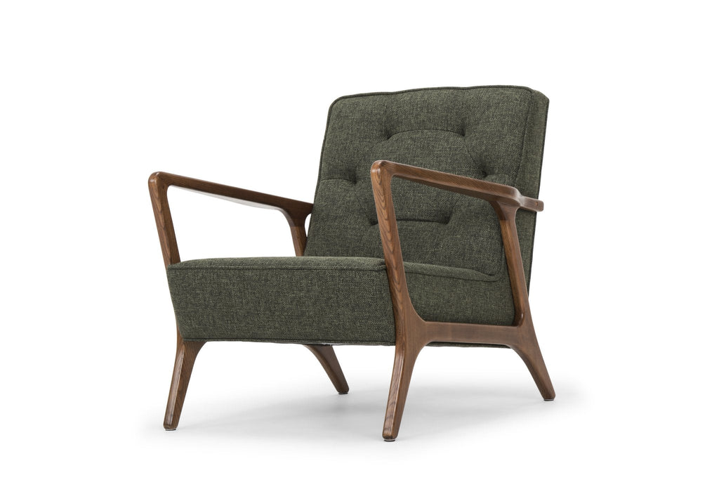 Eloise Occasional Chair - Hunter Green Tweed