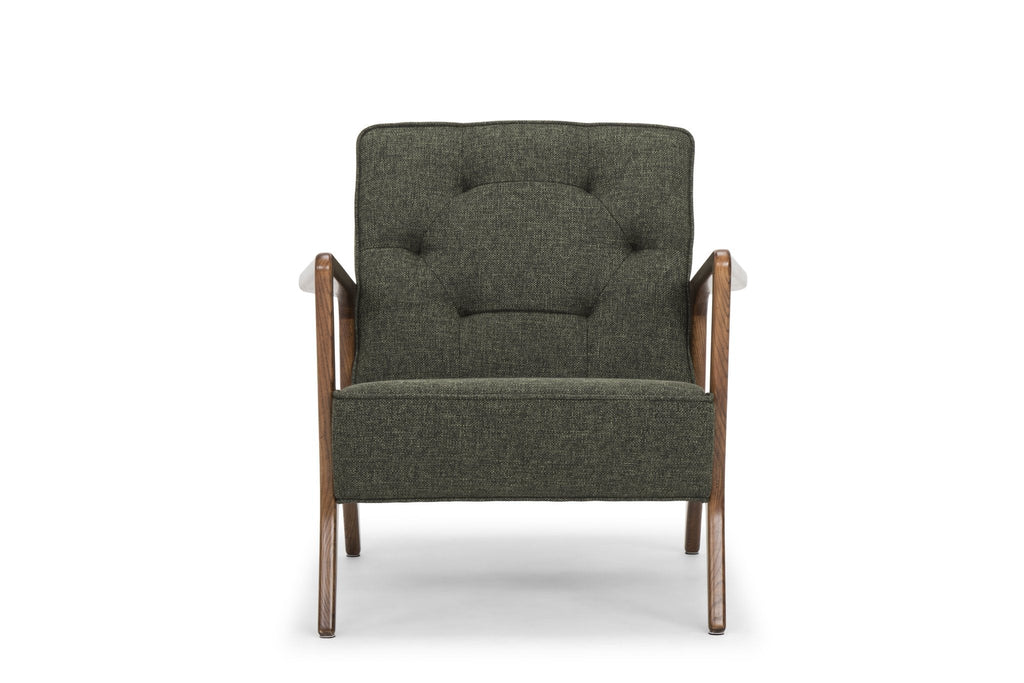 Eloise Occasional Chair - Hunter Green Tweed