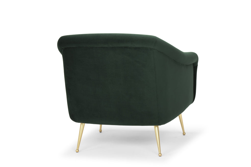 Lucie Occasional Chair - Emerald Green