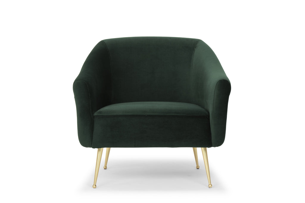 Lucie Occasional Chair - Emerald Green