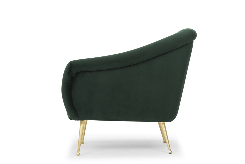 Lucie Occasional Chair - Emerald Green