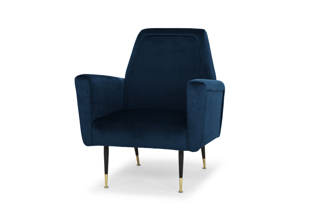 Victor Occasional Chair - Midnight Blue