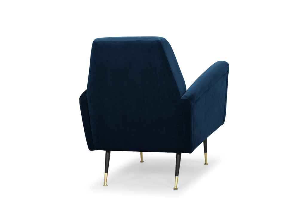 Victor Occasional Chair - Midnight Blue