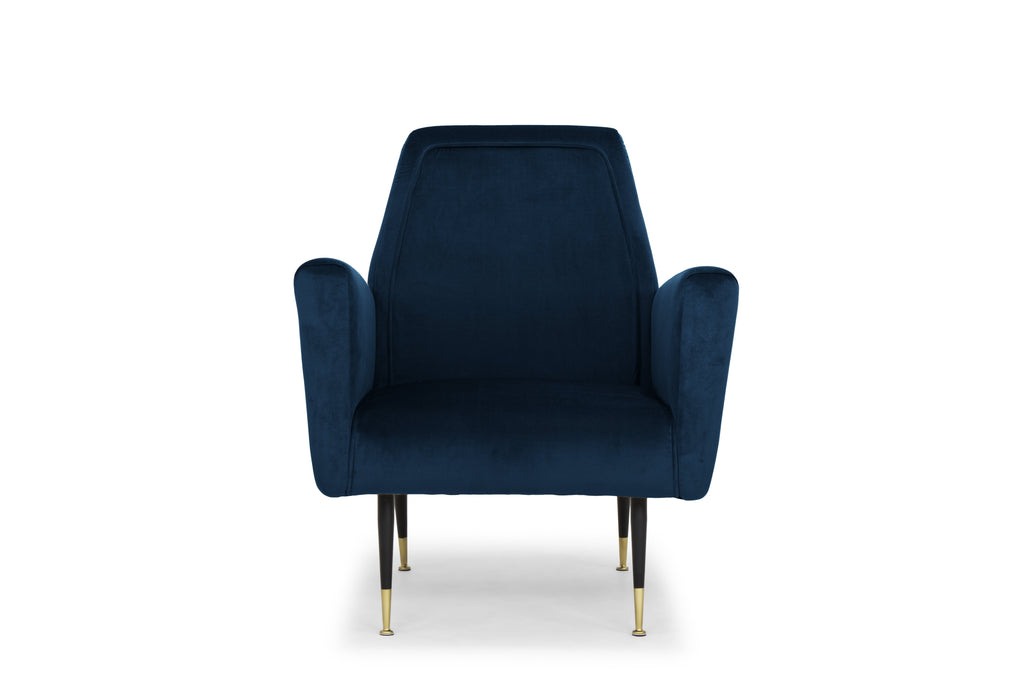 Victor Occasional Chair - Midnight Blue