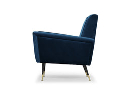 Victor Occasional Chair - Midnight Blue