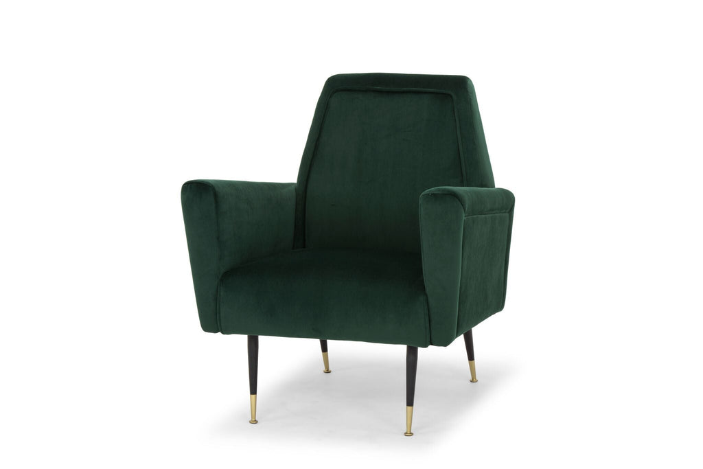 Victor Occasional Chair - Emerald Green