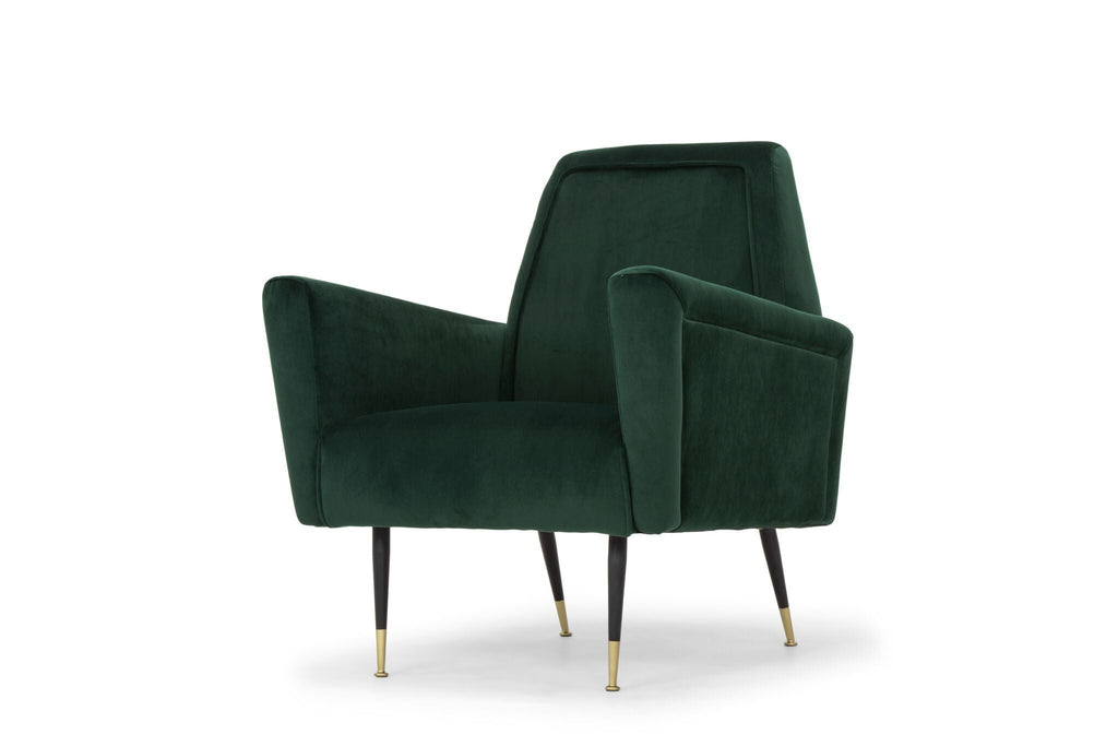 Victor Occasional Chair - Emerald Green