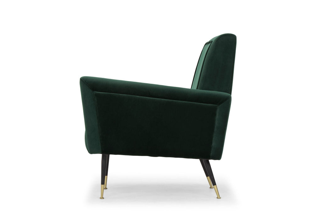 Victor Occasional Chair - Emerald Green