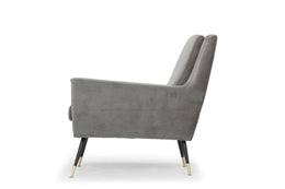 Vanessa Occasional Chair - Smoke Grey