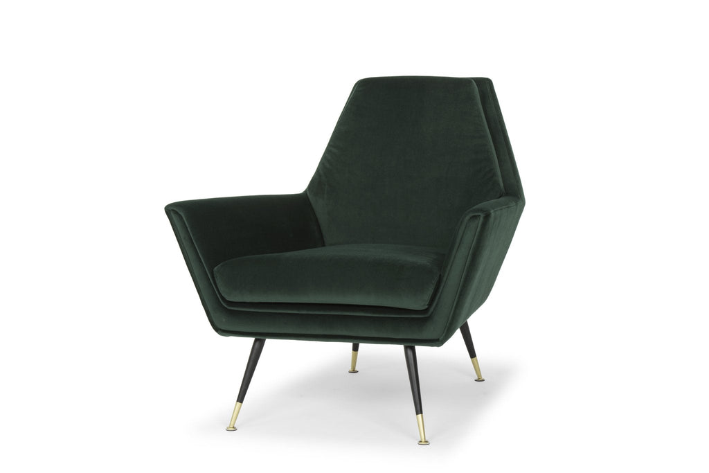 Vanessa Occasional Chair - Emerald Green