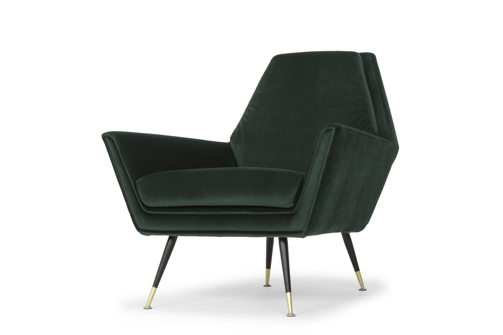 Vanessa Occasional Chair - Emerald Green