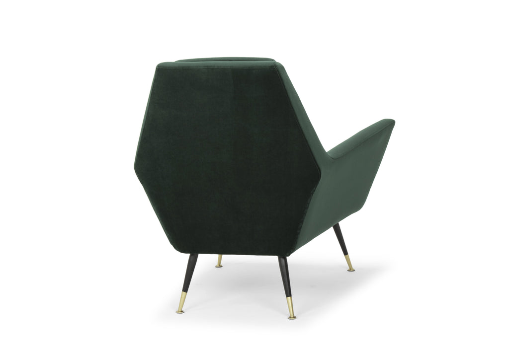 Vanessa Occasional Chair - Emerald Green