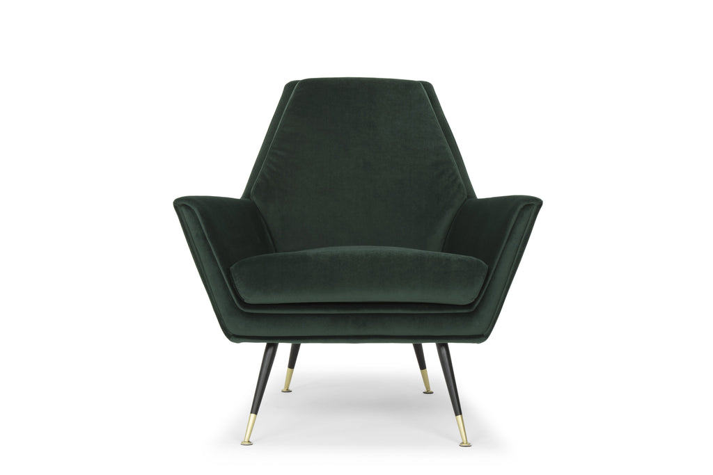 Vanessa Occasional Chair - Emerald Green