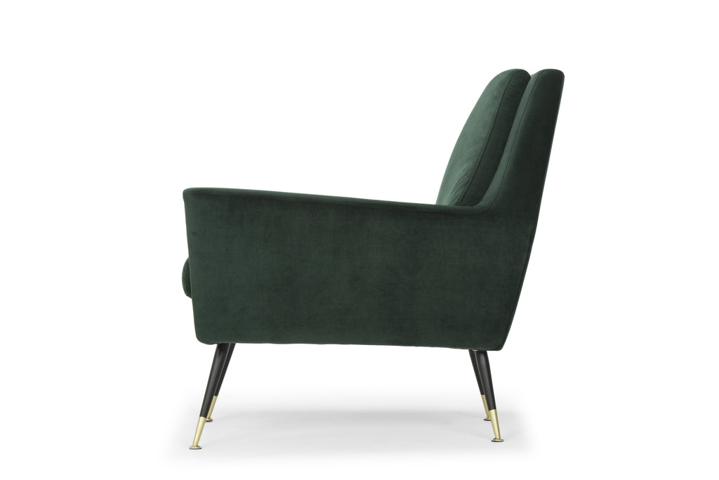 Vanessa Occasional Chair - Emerald Green