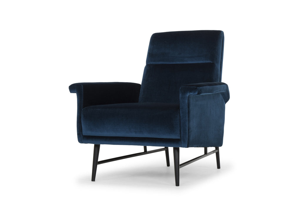 Mathise Occasional Chair - Midnight Blue