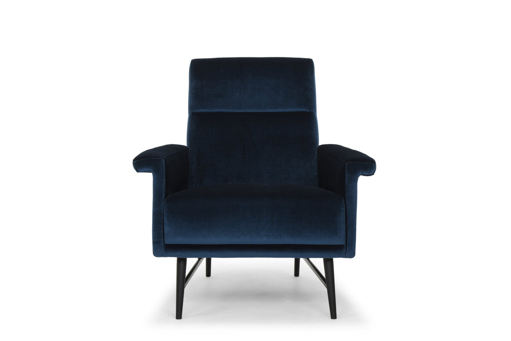 Mathise Occasional Chair - Midnight Blue