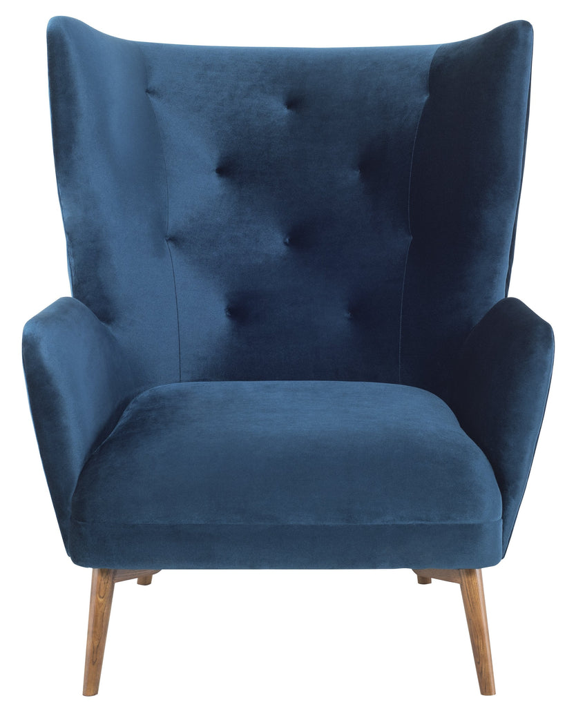 Klara Lounge Chair - Midnight Blue