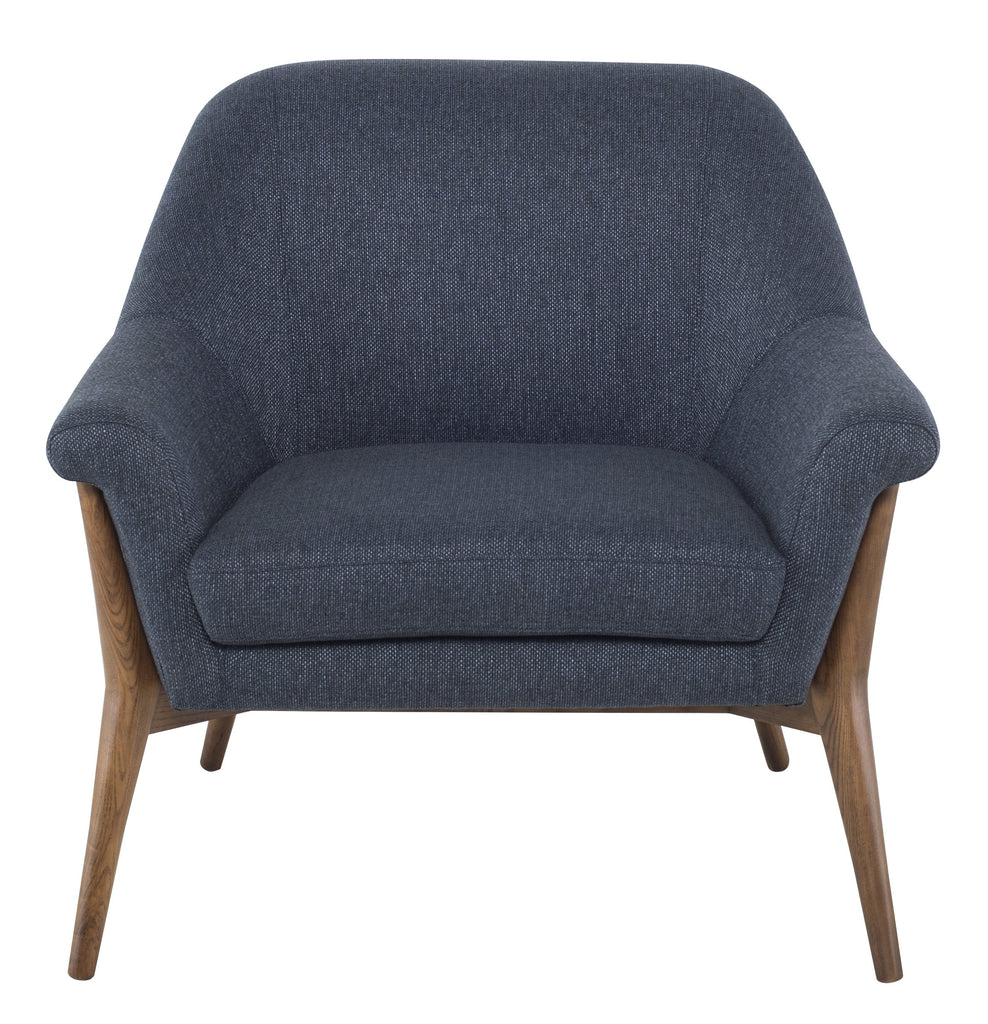 Charlize Occasional Chair - Denim Tweed