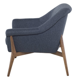 Charlize Occasional Chair - Denim Tweed