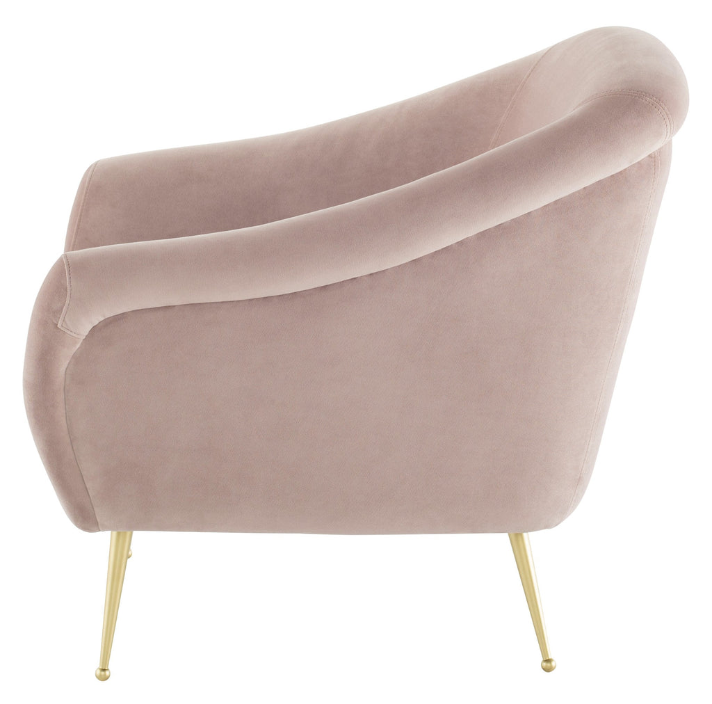 Lucie Occasional Chair - Blush