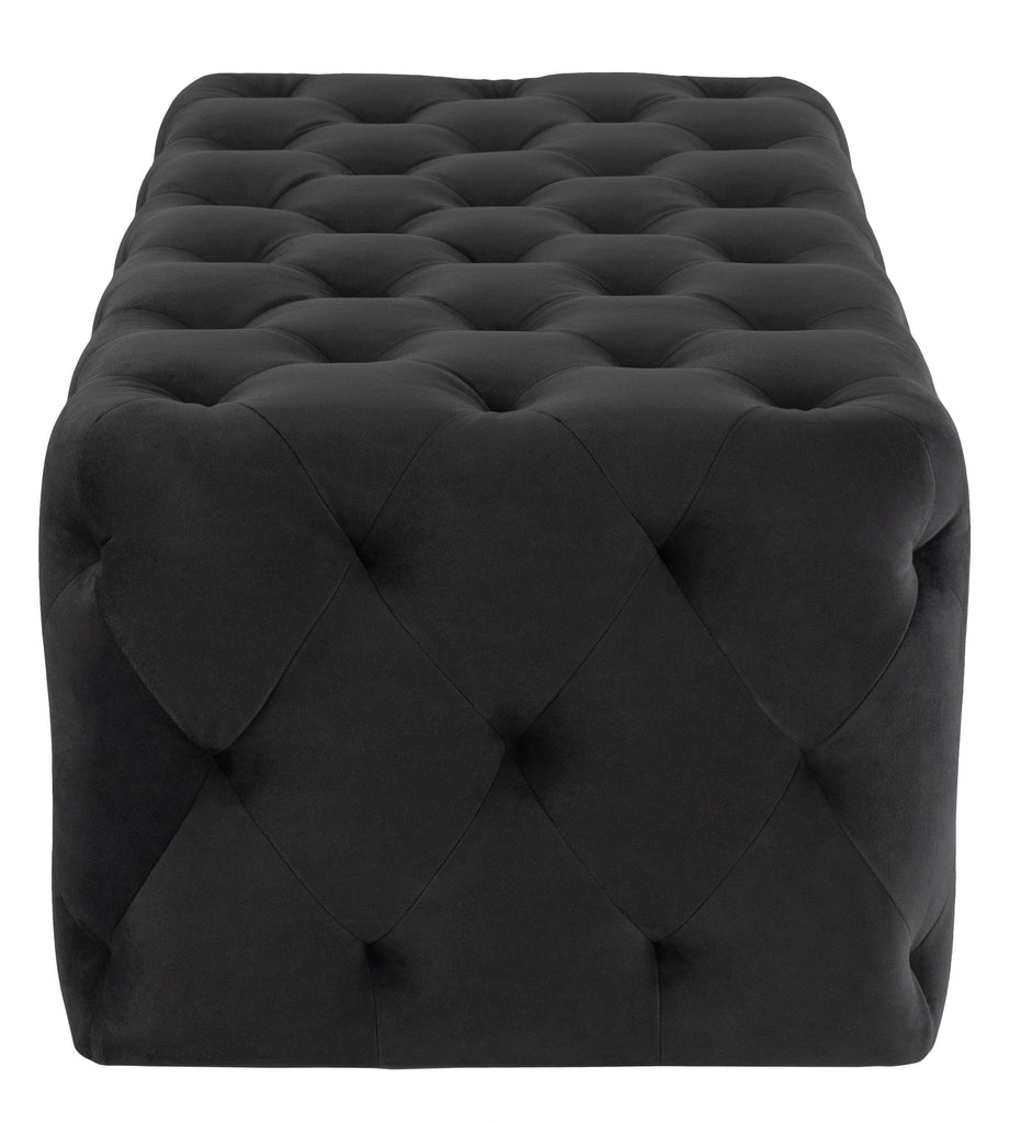 Tufty Ottoman - Shadow Grey, 45.8in